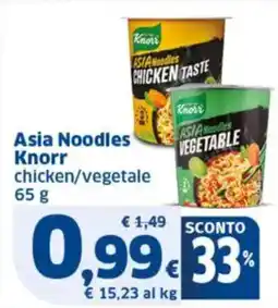 Sigma Asia Noodles Knorr chicken/vegetale offerta