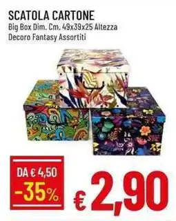 Galassia Scatola cartone Big box offerta