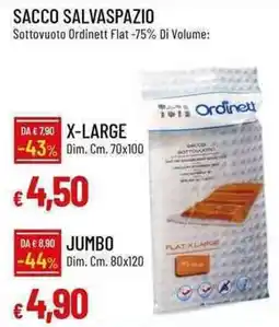 Galassia Sacco salvaspazio offerta