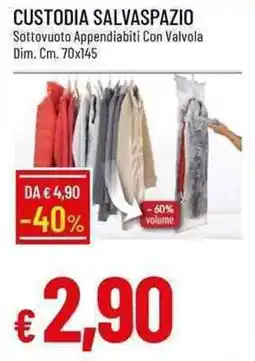 Galassia Custodia salvaspazio offerta