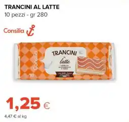 Tigre Consilia trancini al latte offerta