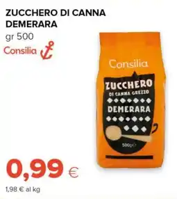 Tigre Consilia zucchero di canna demerara offerta