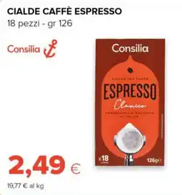 Tigre Consilia cialde caffè espresso offerta