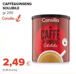 Tigre Consilia caffè&ginseng solubile offerta