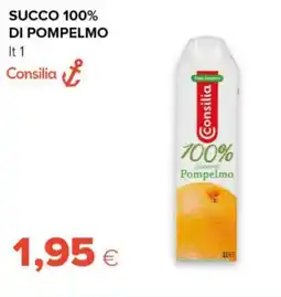 Tigre Consilia succo 100% di pompelmo offerta