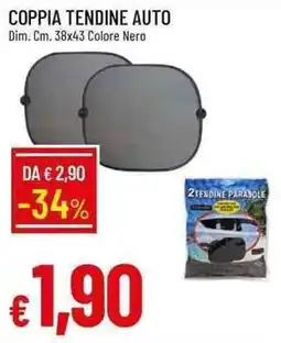 Galassia Coppia tendine auto offerta