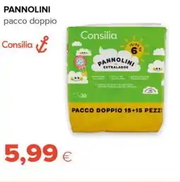 Tigre Consilia pannolini pacco doppio offerta