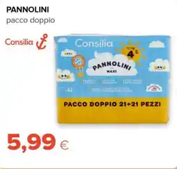 Tigre Consilia pannolini pacco doppio offerta