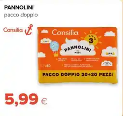 Tigre Consilia pannolini pacco doppio offerta
