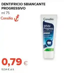 Tigre Consilia dentifricio sbiancante progressivo offerta