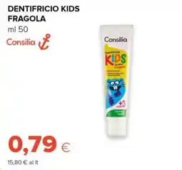 Tigre Consilia dentifricio kids fragola offerta