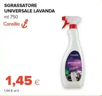 Consilia sgrassatore universale lavanda