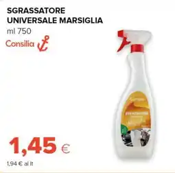 Tigre Consilia sgrassatore universale marsiglia offerta