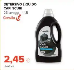 Tigre Consilia detersivo liquido capi scuri offerta