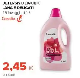 Tigre Consilia detersivo liquido lana e delicati offerta