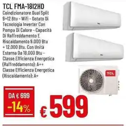Galassia TCL FMA-1812HD offerta