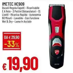 Galassia IMETEC HC909 offerta