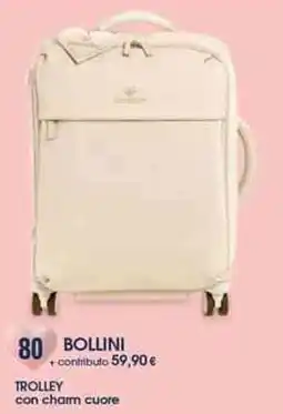 Galassia Trolley con charm cuore offerta