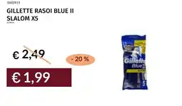 Prezzemolo e Vitale Gillette rasoi blue ii slalom x5 offerta