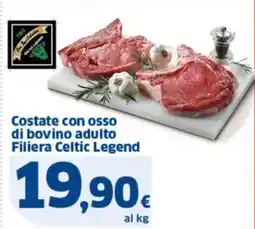 Sigma Costate con osso di bovino adulto Filiera Celtic Legend offerta