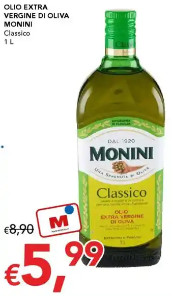 Olio extra vergine di oliva MONINI