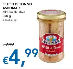 Migross Supermercati e Market Filetti di tonno ASDOMAR offerta