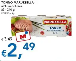 Migross Supermercati e Market Tonno MARUZZELLA x3 offerta