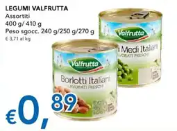Migross Supermercati e Market Legumi VALFRUTTA offerta