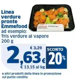 Sigma Linea verdure pronte Emmefood offerta