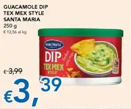 Migross Supermercati e Market Guacamole dip tex mex style SANTA MARIA offerta