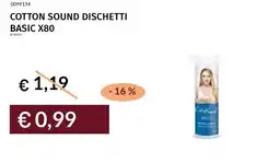 Prezzemolo e Vitale Cotton sound dischetti basic x80 offerta