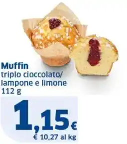 Sigma Muffin triplo cioccolato/ lampone e limone offerta
