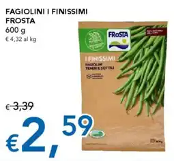 Migross Supermercati e Market Fagiolini i finissimi FROSTA offerta