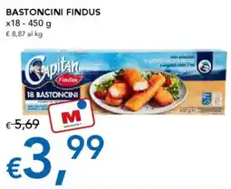Migross Supermercati e Market Bastoncini FINDUS x18 offerta