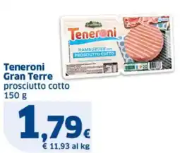 Sigma Teneroni Gran Terre prosciutto cotto offerta