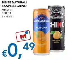 Migross Supermercati e Market Bibite naturali SANPELLEGRINO offerta