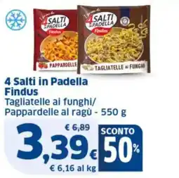 Sigma 4 Salti in Padella Findus offerta