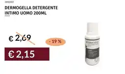 Prezzemolo e Vitale Dermogella detergente intimo uomo offerta