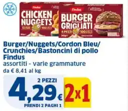 Sigma assortiti - varie grammature da € 8,41 al kg Findus offerta