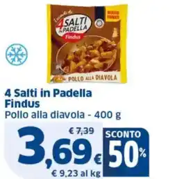 Sigma 4 Salti in Padella Findus offerta