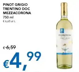 Migross Supermercati e Market Pinot grigio trentino DOC MEZZACORONA offerta