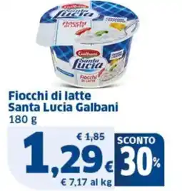 Sigma Fiocchi di latte Santa Lucia Galbani offerta