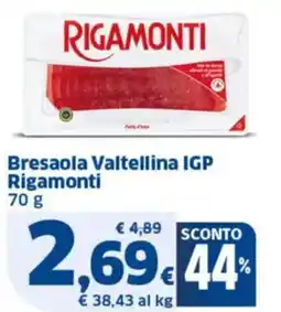 Sigma Bresaola Valtellina IGP Rigamonti offerta