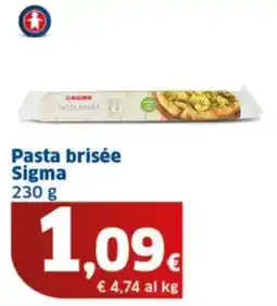 Sigma Pasta brisée Sigma offerta