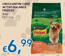 Migross Supermercati e Market Croccantini cane active/balance FRISKIES offerta