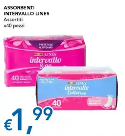Migross Supermercati e Market Assorbenti intervallo LINES offerta