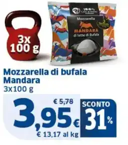 Sigma Mozzarella di bufala Mandara offerta