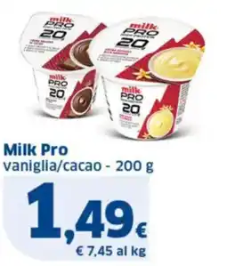 Sigma Milk Pro vaniglia/cacao offerta