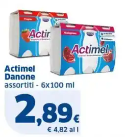 Sigma Actimel Danone offerta