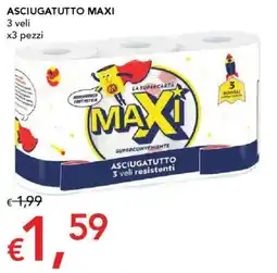 Migross Supermercati e Market Asciugatutto maxi 3 veli offerta
